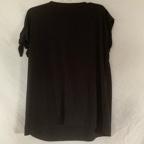 Worthington Black Top With Arm Tie Detail Large - Picture 6 of 6